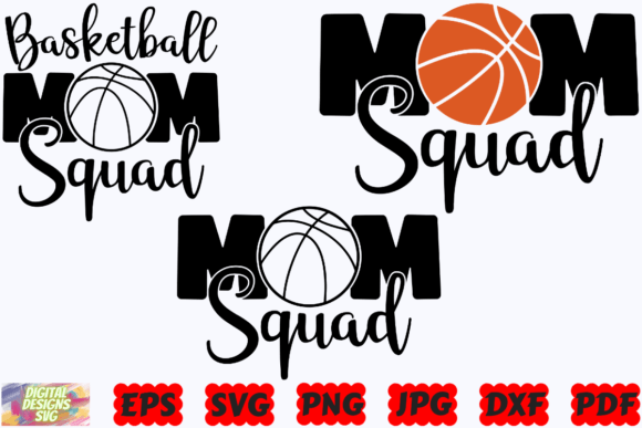 Basketball Mom Squad SVG: An Embroidery Review