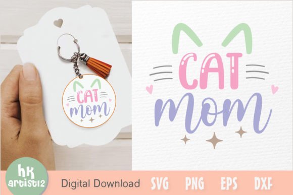 Cat Mom Keychain SVG: An Embroidery Review