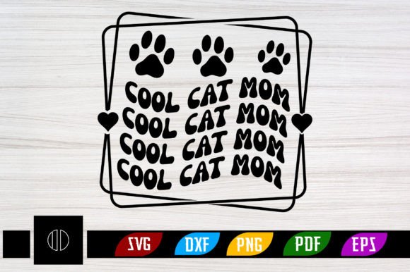 Cool Cat Mom Retro Svg Design Review
