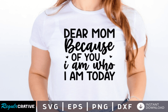 Free Dear Mom Because SVG: An Embroidery Review