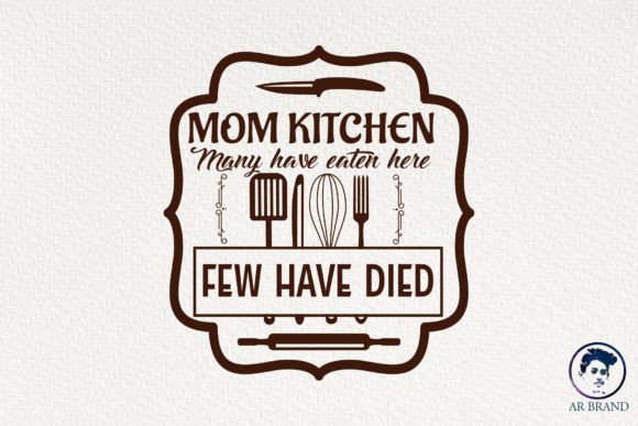 Mom Kitchen SVG Design: A Versatile Embroidery Gem
