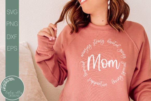 Mother's Day SVG-Mom Round: An Embroidery Review