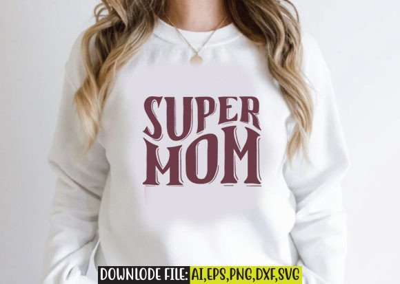 Super Mom Retro SVG Design Review