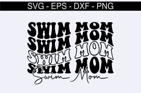 Swim Mom Retro Svg Design: A Stitch Test Review